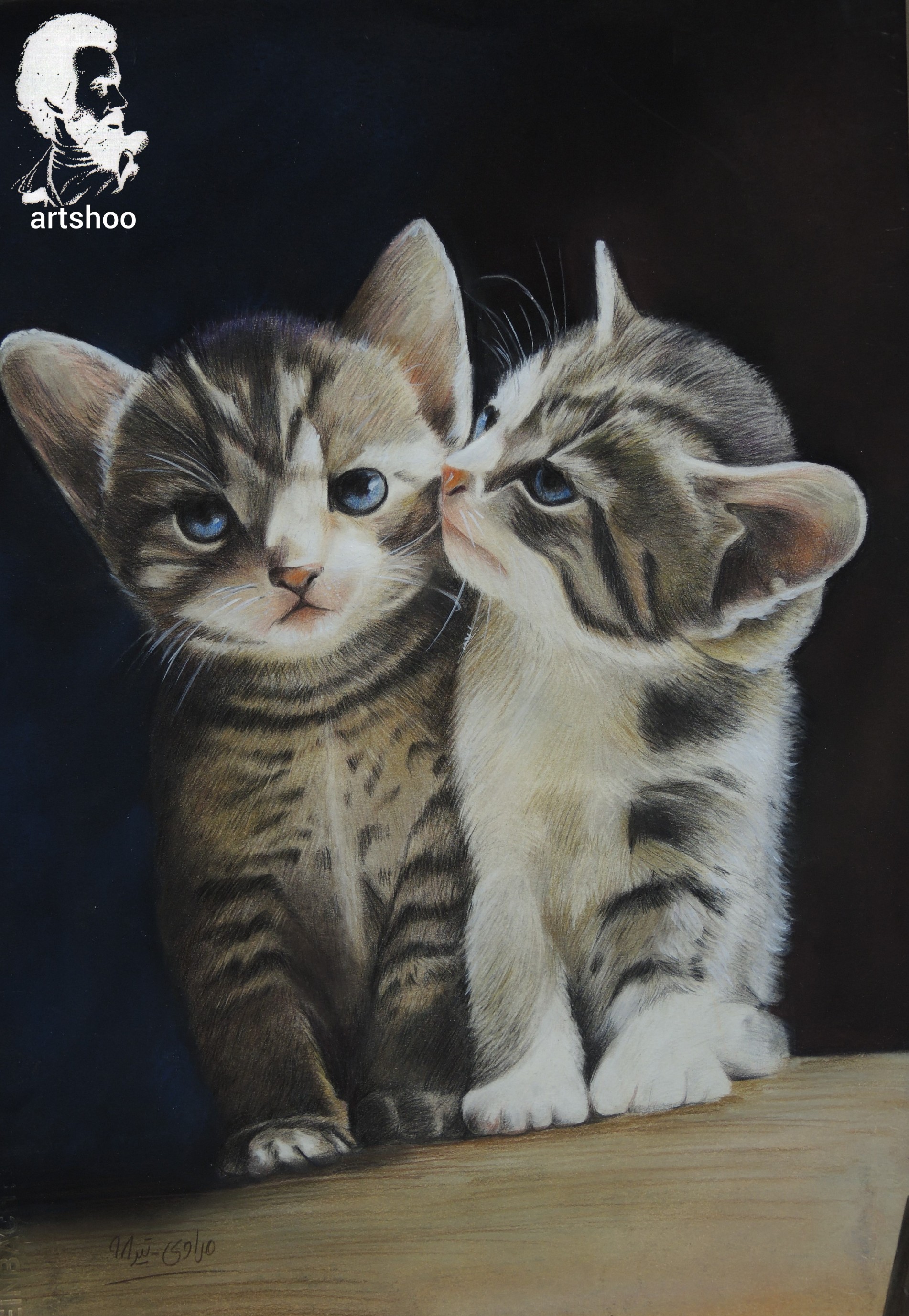 نقاشی مدادرنگی